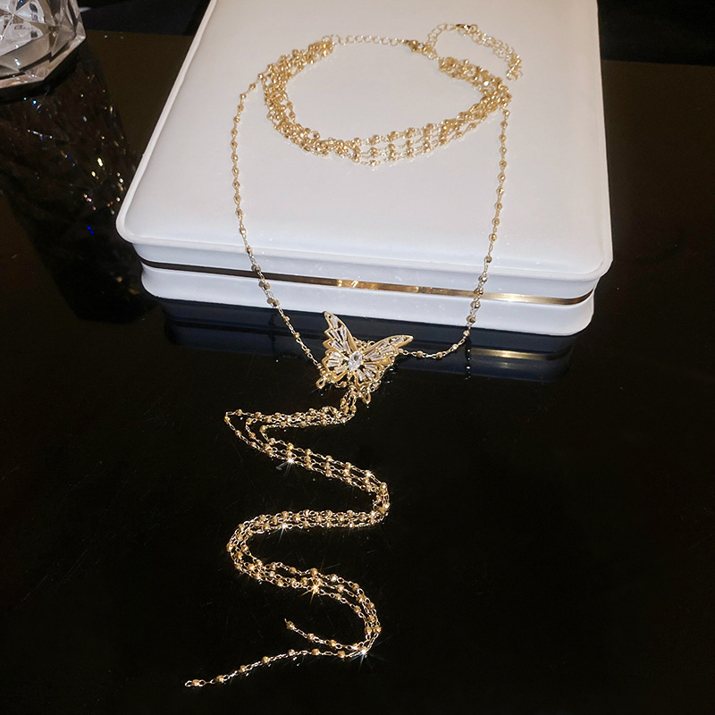 Dulce fresco caliente chica diamante incrustado amor Mang estrella collar moda creativa diseño sentido clavícula cadena frío estilo COLLAR COLGANTE Collar para las mujeres