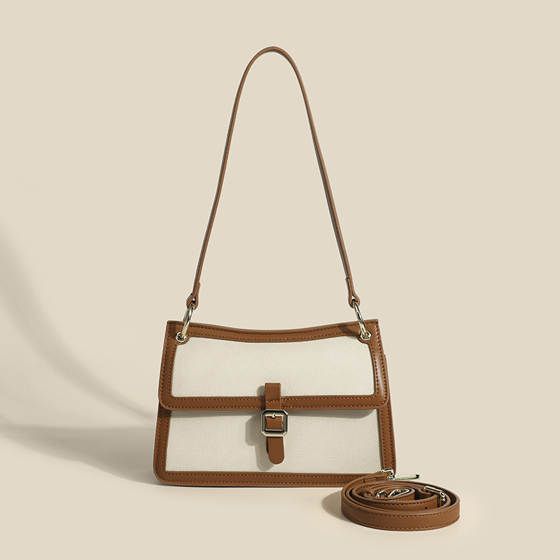 Petit sac de luxe léger à bandoulière simple pour femmes, mode française sous les bras, polyvalent, été 2024_voghion.com
