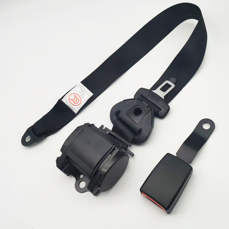 Car Driver's Seat Safety Belt, Three-Point Automatic Retractable Belt, Bus and Truck Three-Point Protective Belt, Safety Belt