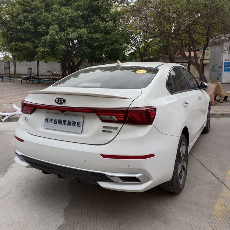 Suitable for 2019-2024 Kia K3 Rear Wing New K3 Modification Special Punch-Free Paint Decorative Tail Press
