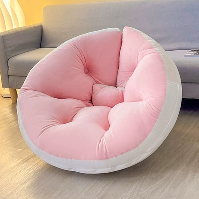 temu Hishin AliExpress, Electric car rear backrest - double-spell-lazy-backrest-crystal-velvet-pink-dutch-velvet-champagne-15080cm