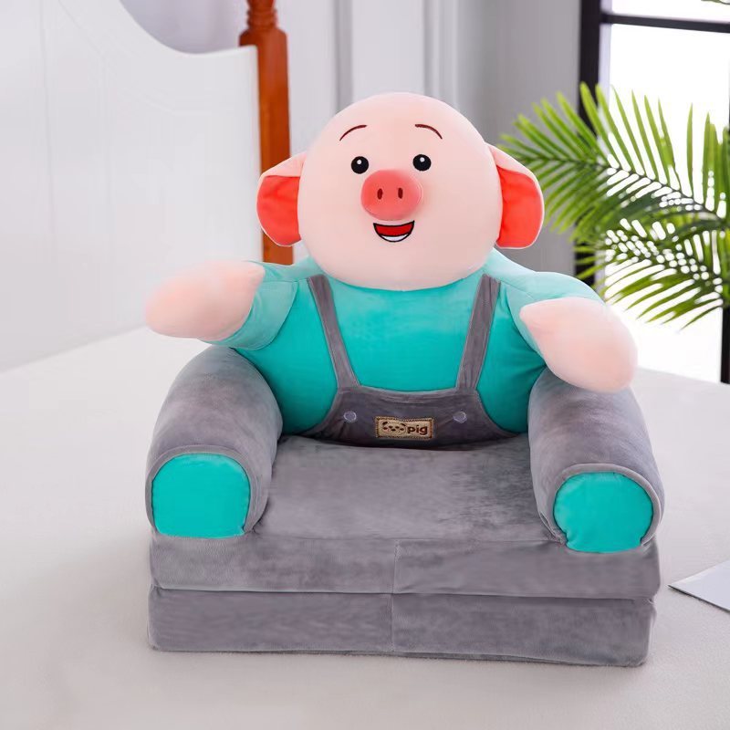 外贸儿童座椅三层折叠沙发幼儿园榻榻米沙发床卡通毛绒玩具批发|undefined