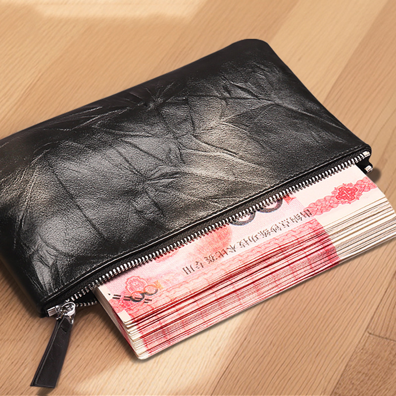 Retro Wallet 2025 New Long Style Simple Soft Leather Cash Storage Bag Wallet Women's Large Banknote Storage Small Coin Purse Retro Wallet 2025 New Long Style Simple Soft Leather Cash Storage Bag Wallet Women's Large Banknote Storage Small Coin Purse