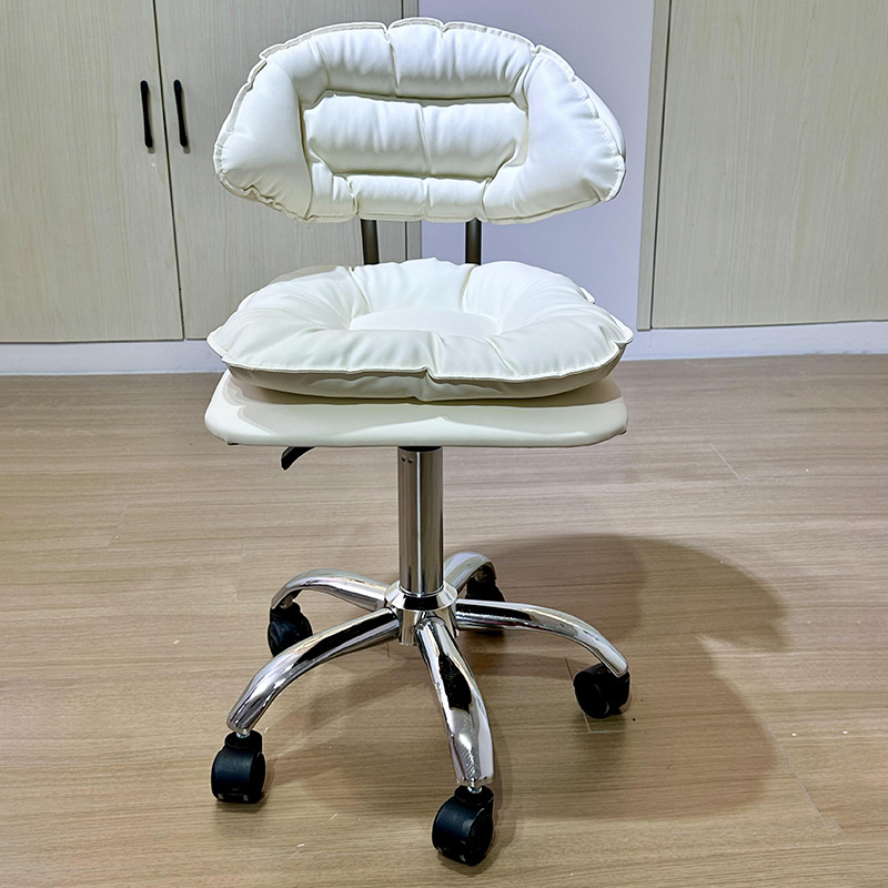 Taburete de bar, silla de bar moderna y simple, silla de computadora, silla de elevación rotativa, silla de manicuras confortable para sentarse.