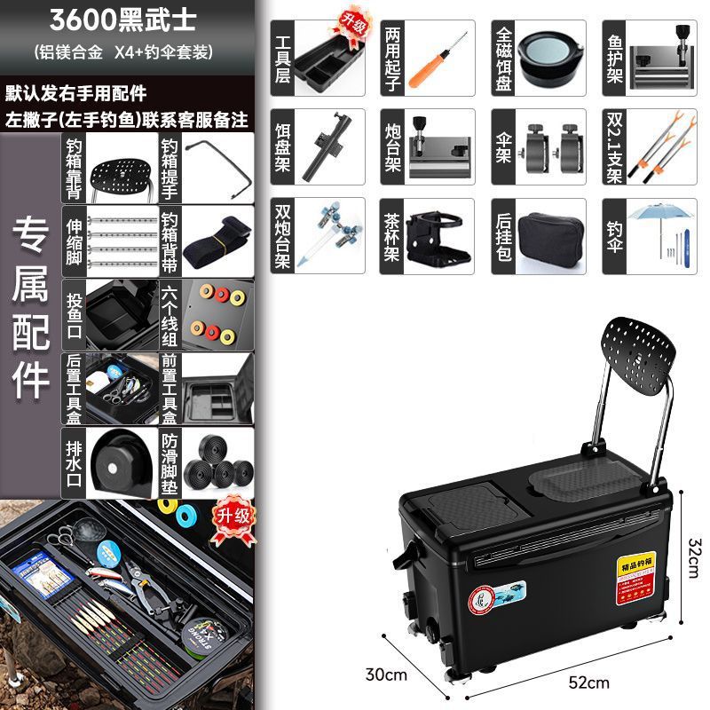 Guerrero Negro - X4 + paraguas de pesca - Lista de compras obligatorias