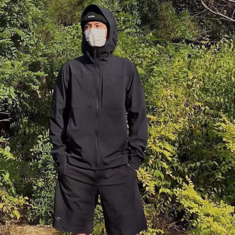 Taizhou Softshell Jacket Gamma Waterproof Taped Seams Breathable Outdoor Jacket Same Style as Niao Jia