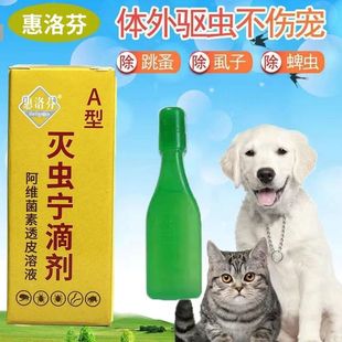 Insecticide drops in vitro insect repellent pet flea lice potion cat dog flea killer tick killing wholesale pest control