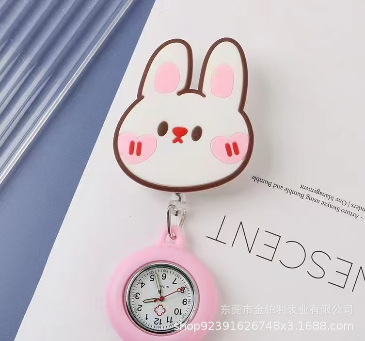 Pink rabbit head
