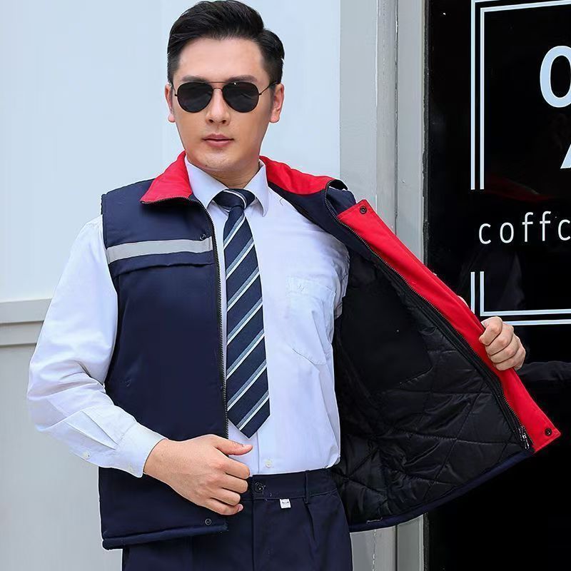 工作服男棉袄冬季防寒耐磨耐脏保暖服冷库工厂车间劳保服定制logo|undefined