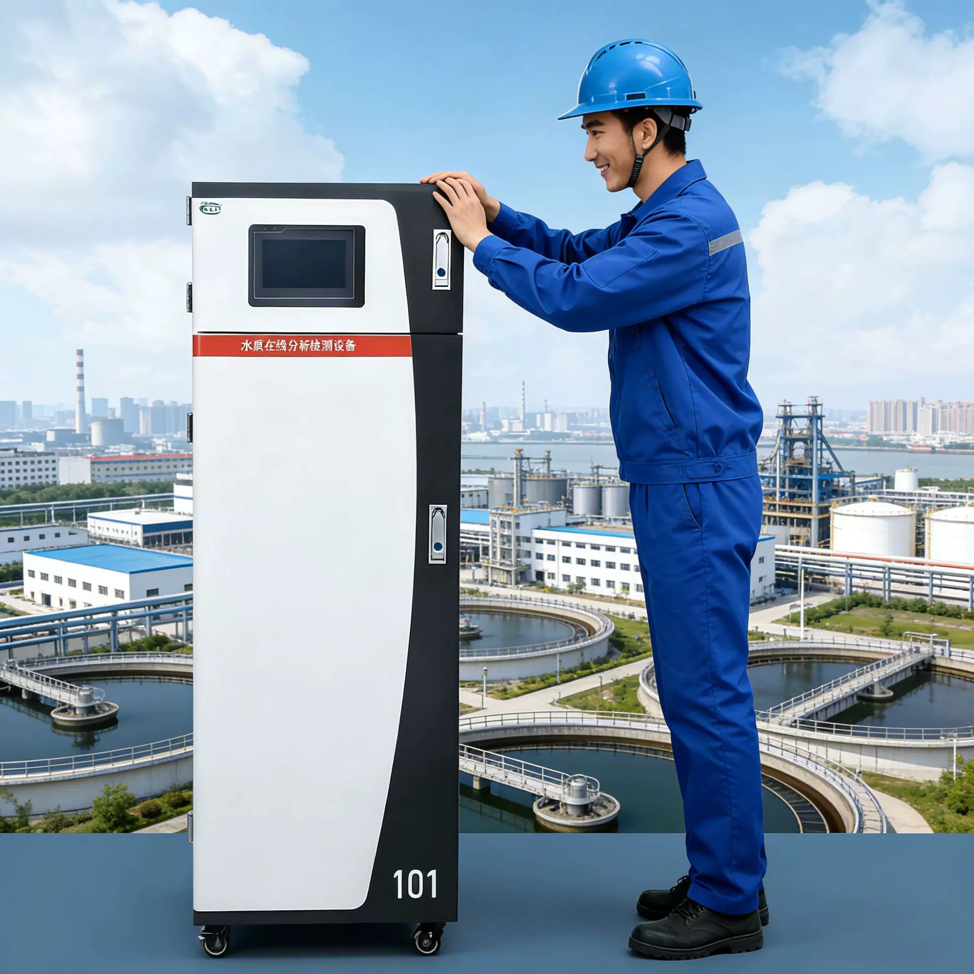 地表水监测多参数水质自动分析仪 cod氨氮总磷总氮水质综合检测仪