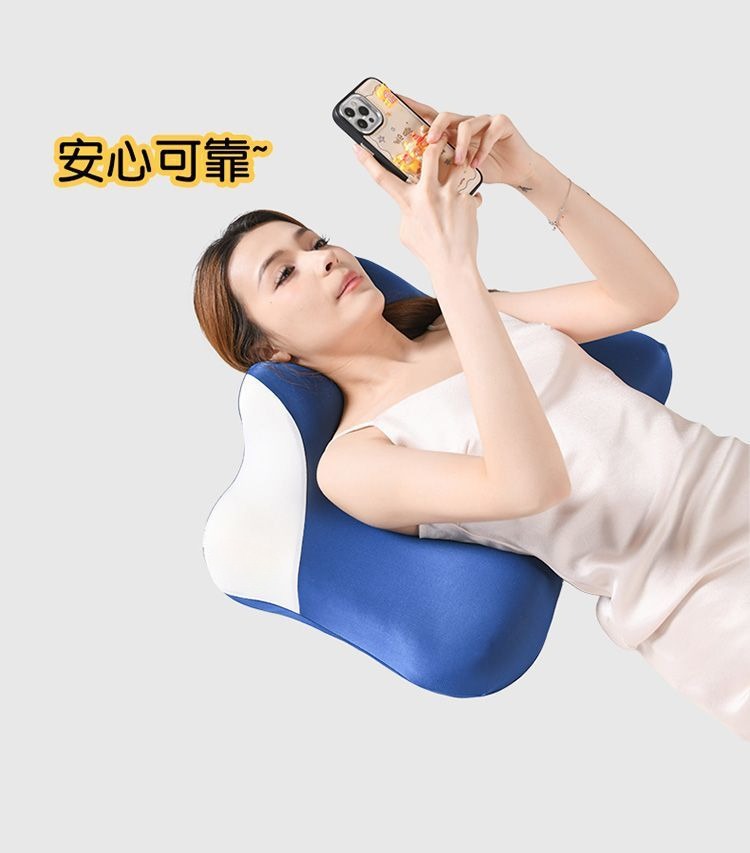 Cross-border multifunctional lying pillow for prone sleeping, reading, and using a phone, memory foam lying pillow