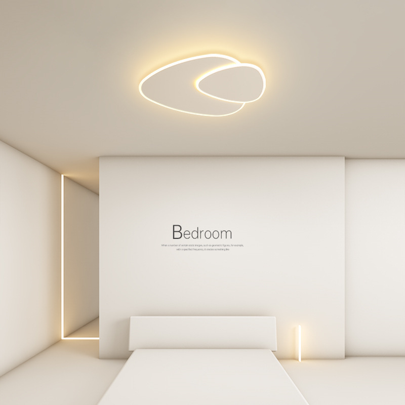 Luz de sala de estar iluminación de techo LED personalidad dormitorio moderno nórdico estudio dormitorio principal comedor simple