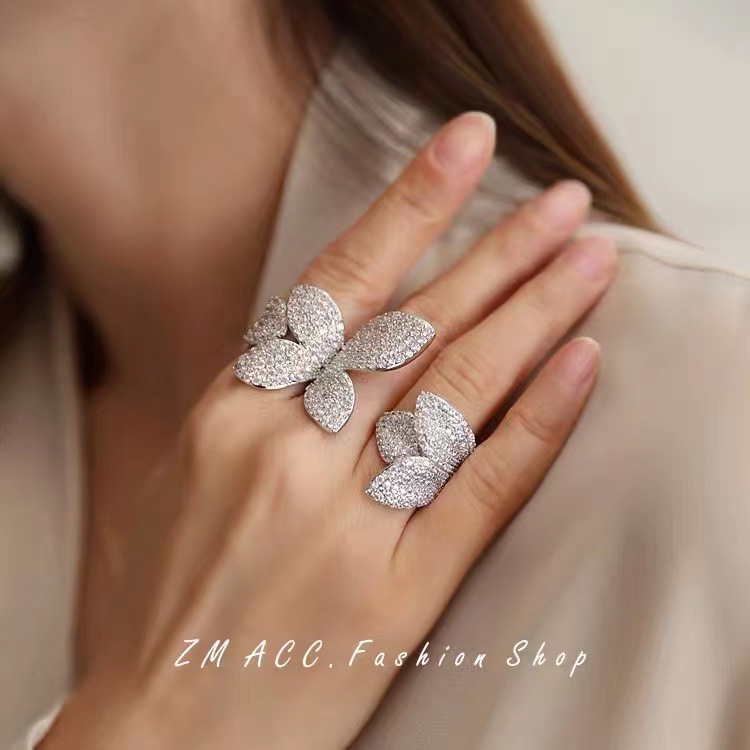 10g Weight Artificial Gemstones Inlay Material Retro Leaf Copper Inlay Artificial Gemstones Open Ring 1 Piece