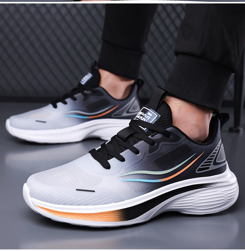 Chaussures pour hommes - Chaussures de sport décontractées - Confortables, respirantes, antidérapantes et résistantes à l'usure - Chaussures de course_voghion.com