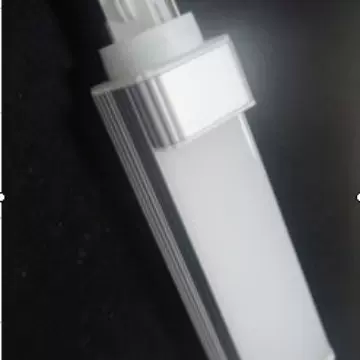 厂家热销LED高亮横插灯 全铝制G24 B22护眼插拔管 乳白罩插拔管