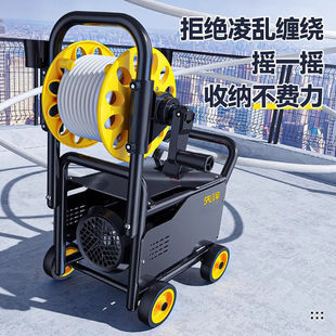 High-Pressure Car Washer 220V Household Water Gun Car Booster High-Power Cleaning Machine Powerful Car Wash Pump