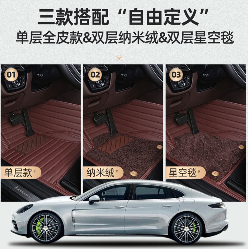 カスタマイズはbmw 1x3x4x5自動車5系3系4系7系530li525li320liフロアマットに適用されます。|undefined