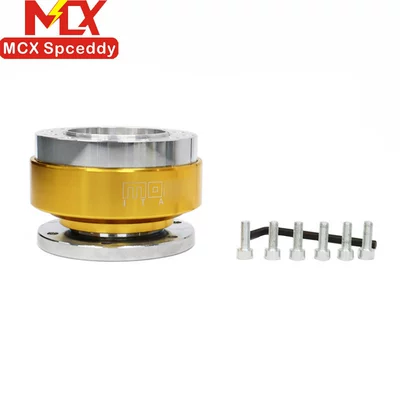 quick release Universal, Steering wheel - gold