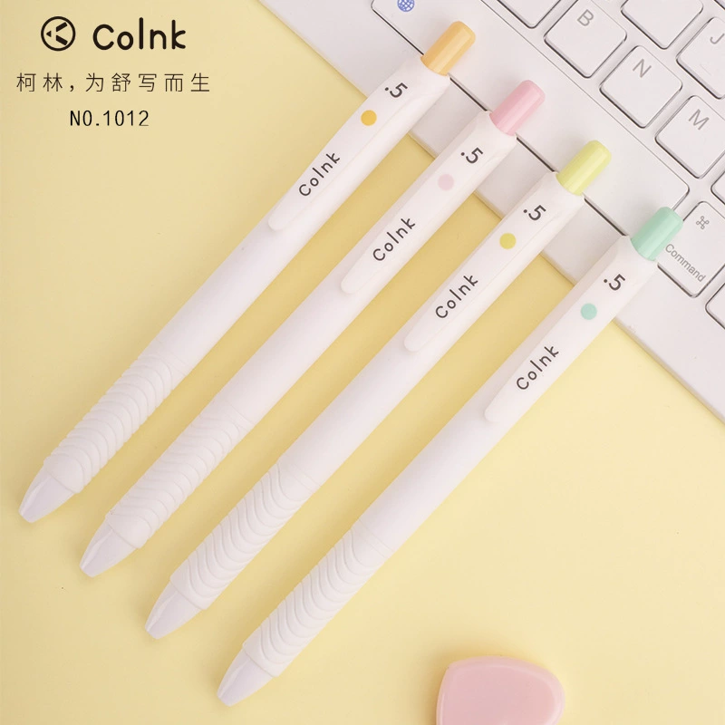 Rollerball pen, set for students, simple and elegant design, 10 colors, scheduler