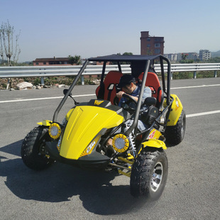 New Double Off-Road Kart 200Cc All-Terrain Vehicle Steel Tube Vehicle Beach Four-Wheel Off-Road Mountain Motorcycle