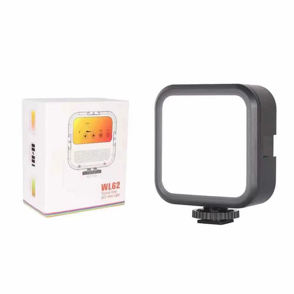 Портативный карманный светильник WL-R2 / WL-R1RGB — квадратный RGB и 3‑цветный затемняемый мягкий свет