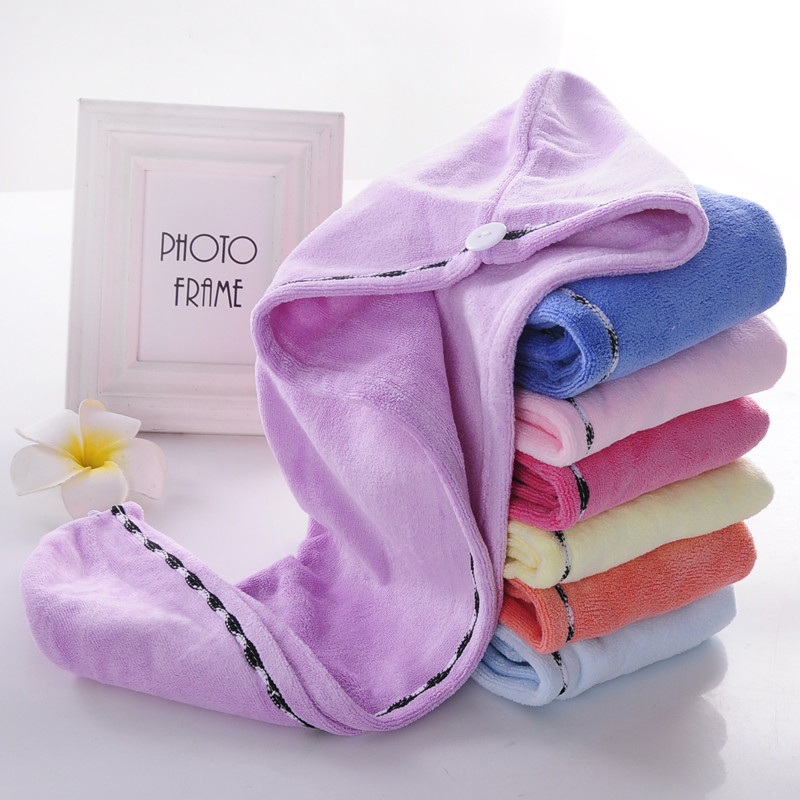 加厚时尚柔软干发帽舒适吸水好厂家直供浴帽|ms