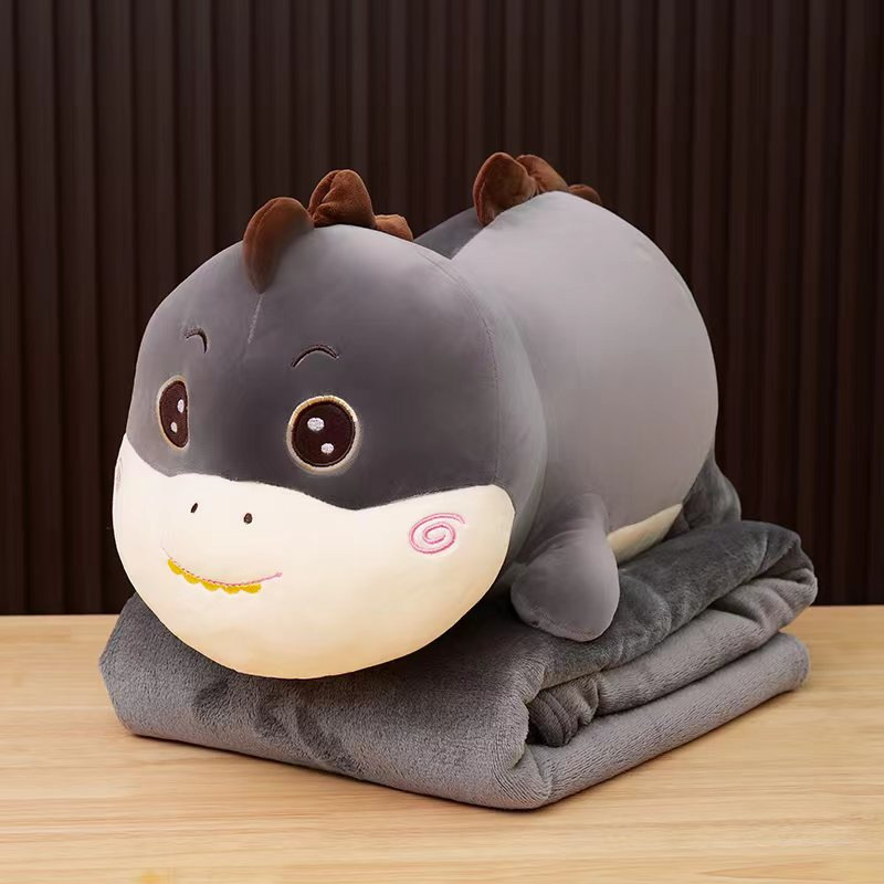 귀여운 공룡 회색