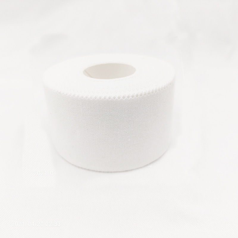 Piel deportiva Protección de película Soporte fijo Pie de golpeo Combinación de presión Guardia de muñeca Protección de pie Borde de diente Adhesivo Parche blanco no elástico