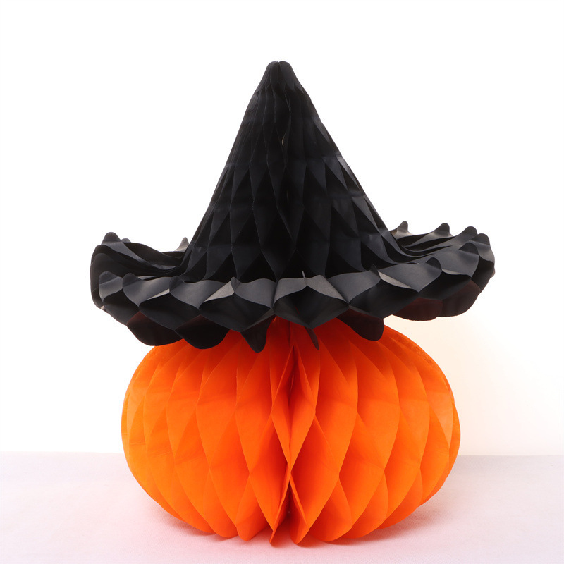 Pumpkin Hat Honeycomb Ball.