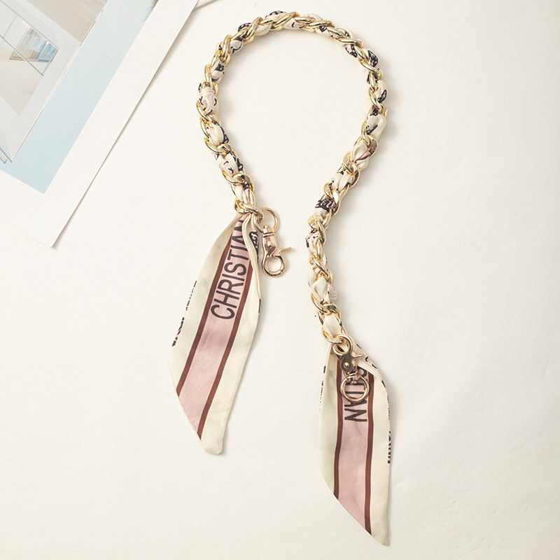 [기하학적 패턴] 원숄더 장식 체인 54cm