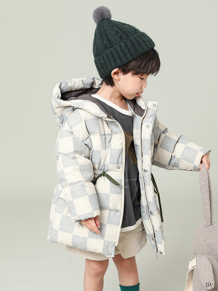 Children's demi-season down jacket for boys