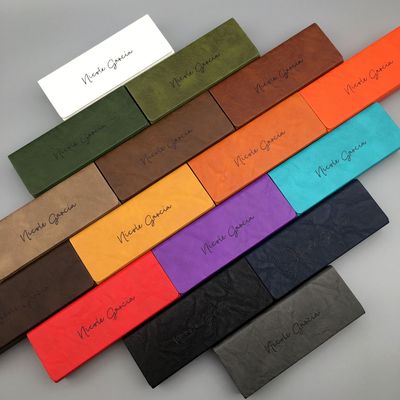 2022ins近視眼鏡盒小清新高檔學生男女便攜抗壓 logo複古新款批發