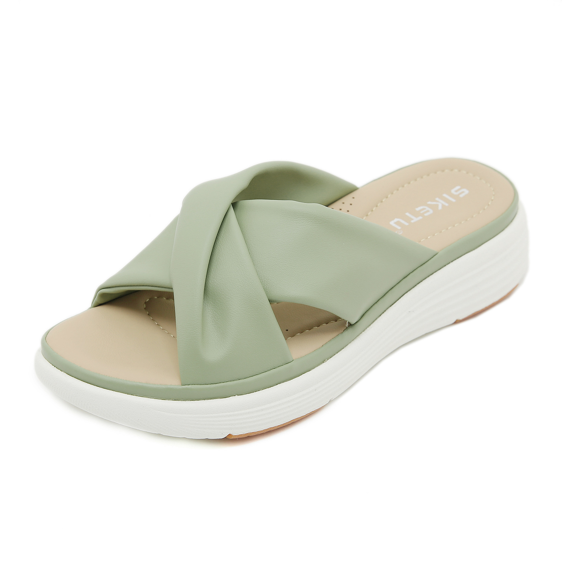 V360 - 5 Amazon nuevo 2025 Europa y los Estados Unidos zapatillas frías transfronterizas de gran tamaño ligeras dulces zapatillas gruesas al por mayor