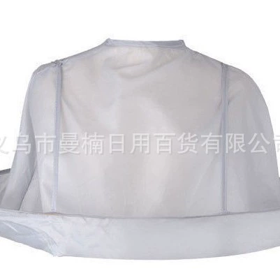 В наличии взрослая Парикмахерская одежда среднего размера одежда для окрашивания волос Домашний парикмахерский плащ трехмерная дышащая Парикмахерская Ткань оптом 52 г