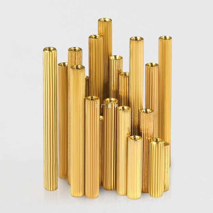 EU Environmental Protection Brass Double Head Single Head Monitoring Copper Pillar Straight Grain Round Lengthened Nut Pillar Isolation Round Pillar EU Environmental Protection Brass Double Head Single Head Monitoring Copper Pillar Straight Grain Round Lengthened Nut Pillar Isolation Round Pillar