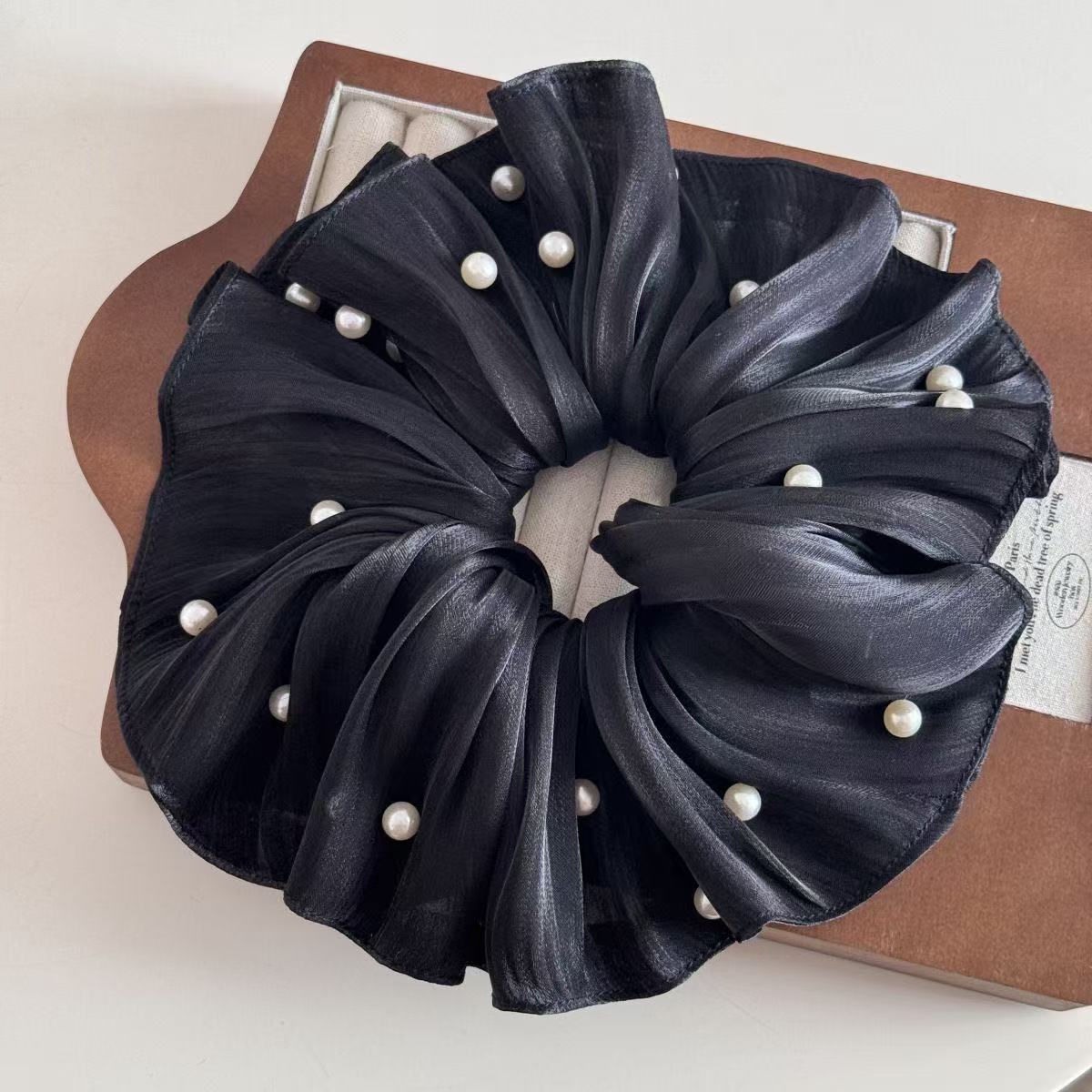 27#대형 원형 - 스트리밍 샌드 펄 원형 블랙