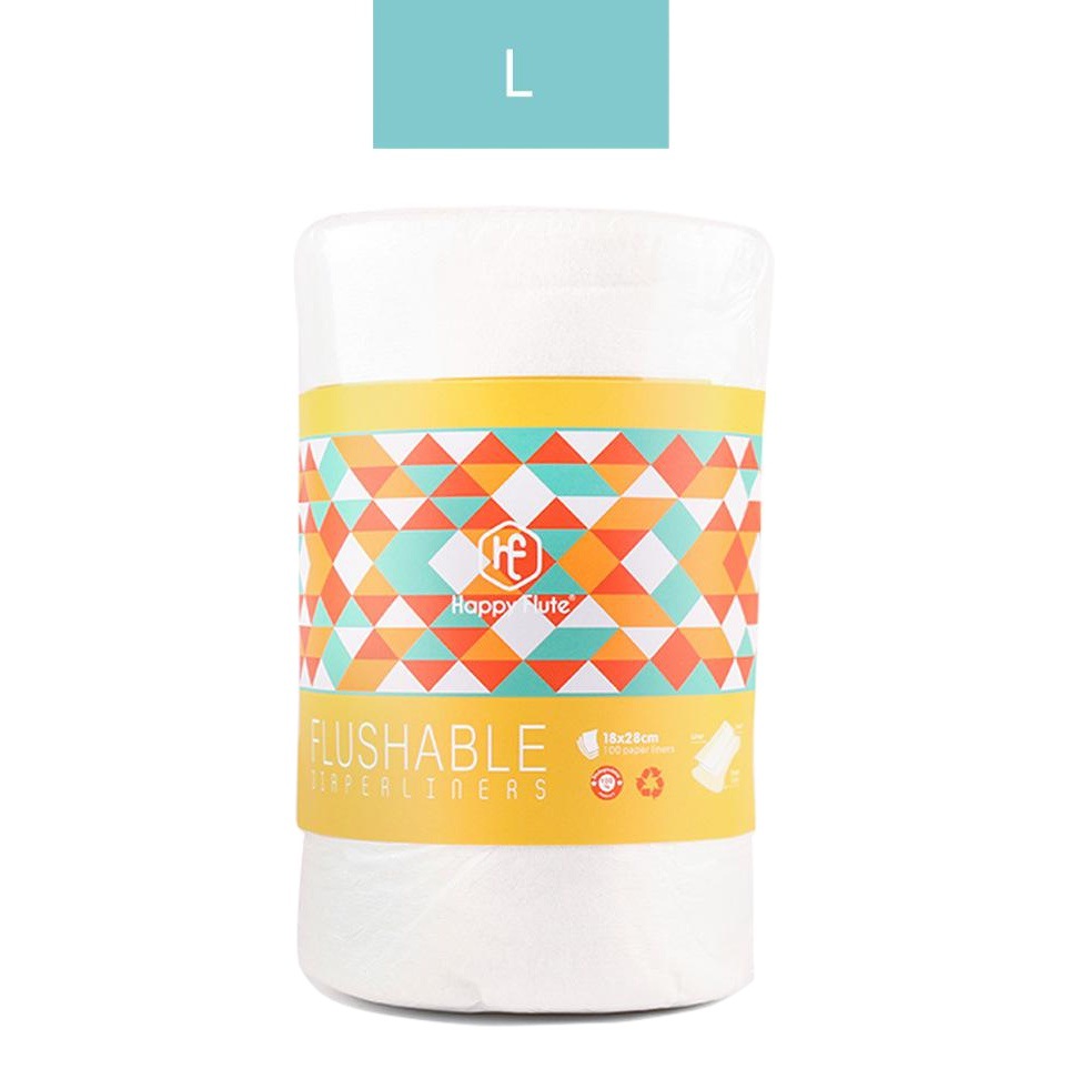 Felices flauta de fibra de bambú almohadilla del pañal infantil desechable almohadilla del inodoro revestimientos de pañales