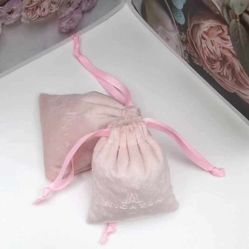 새로운 핑크 플란넬 가방 보석 아름다움 선물 가방 헤어 드라이어 면도기 미용 악기 포장 보관 가방