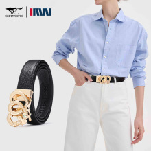 七匹狼正品女士自动扣皮带高档时尚真皮腰带商务百搭潮流皮带女