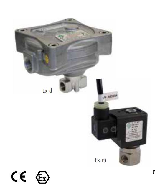 意大利ODE两位三通常闭夹管电磁阀31Z30G3S95