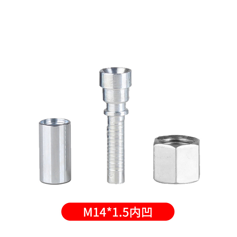 Fábrica mayorista de conectores de tubería de lavadora de automóviles de alta presión 3 conjuntos M22 * 1.5 núcleo de tornillo 14 / 15mm de fuerza universal