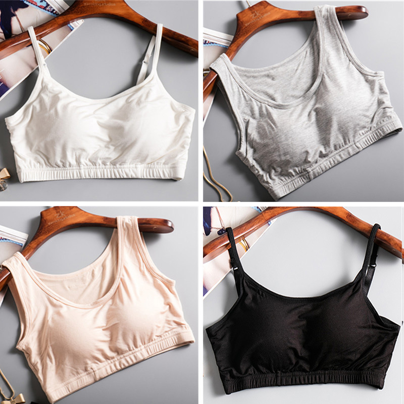 Dropshipping Modal Wire-Free Bra Intimates Women's Tube Top Wrapped Chest Pad All-In-One Small Camisole