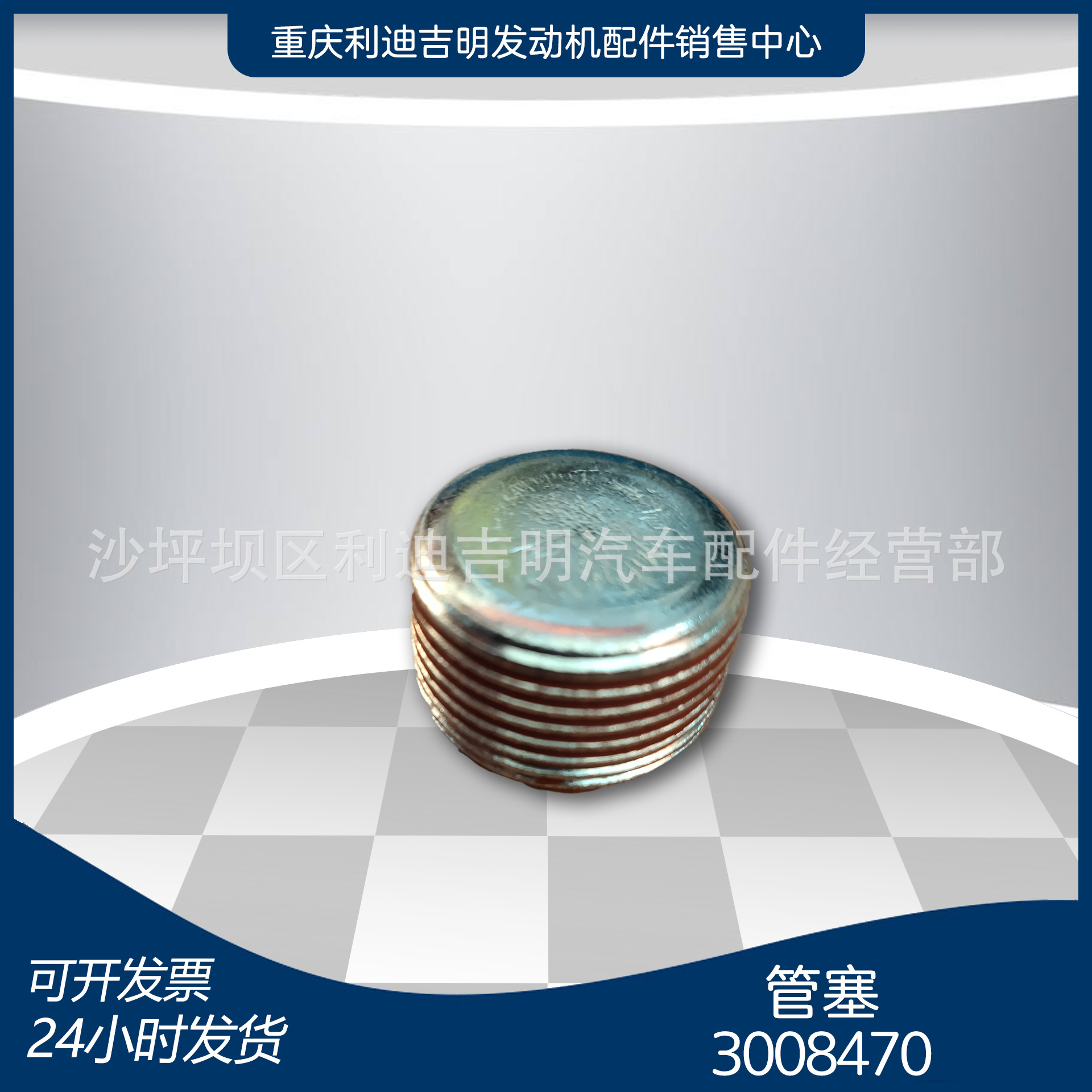 k19 k38发电机组配件 Nt855 发动机零件 管塞3008470