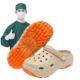 Medical Operating Room Slippers Men's Summer Outer Wearing Hole Shoes 2025 New Arch Support for Outdoor Sports