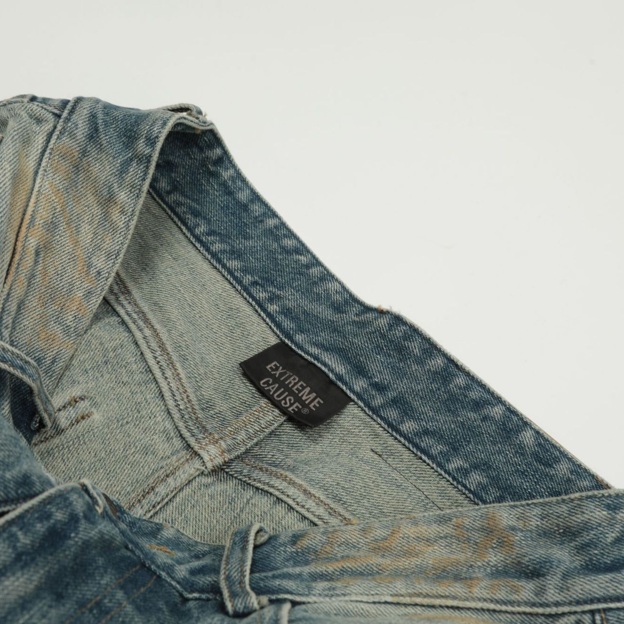 YON MODISH Herrenbekleidung 2024 Herbst Neues Produkt Meichao High Street Gewaschene und gebrauchte Cowboyhose_voghion.com