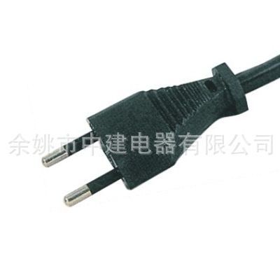工厂供应意大利两芯插头电源线 IMQ认证电吹风美甲灯2芯插头线