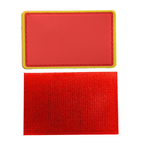 Outdoor PVC waterproof Velcro badge red five-star Velcro badge badge badge armband patch patch