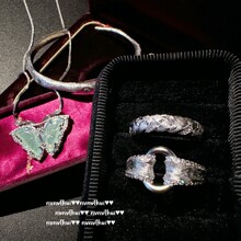 ������͹����z��â��ʯ���C Vintage �18K�� ���������ʯ��ָ