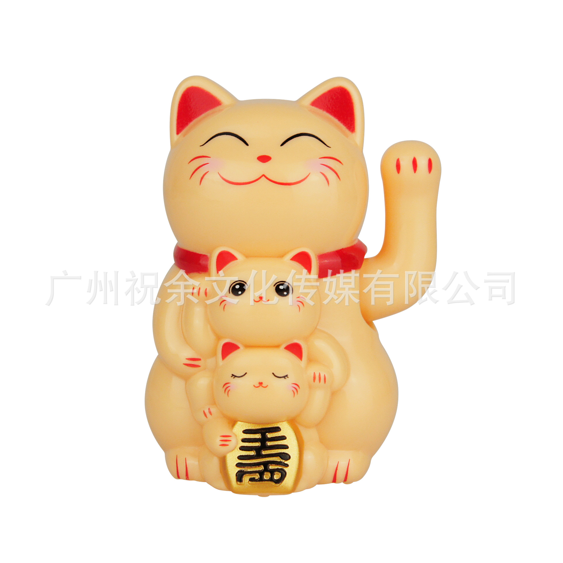 2 pulgadas solar automática seña mini gato de la suerte oficina escritorio decoración del coche decoración artesanía de plástico