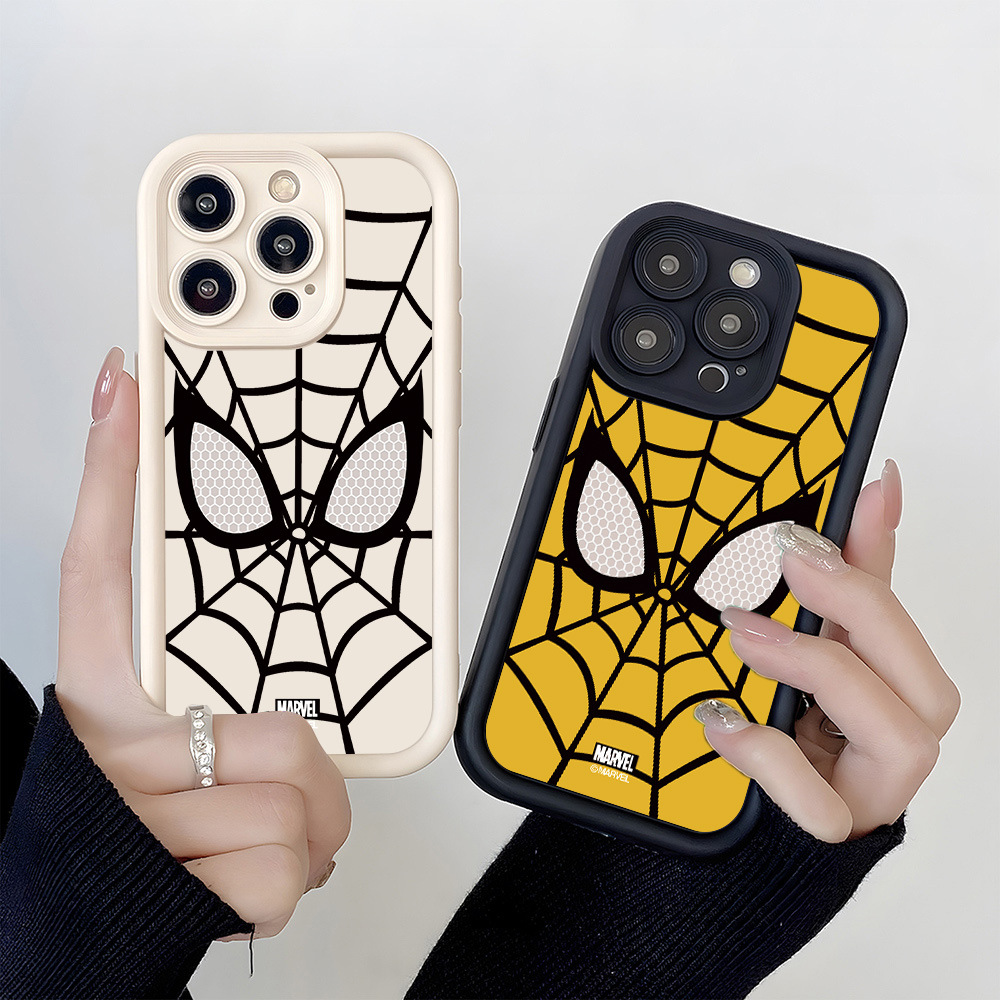 For red rice 7 8 9 10 12 13turbo 3 creative emery spider man ladder mobile phone case silicone women